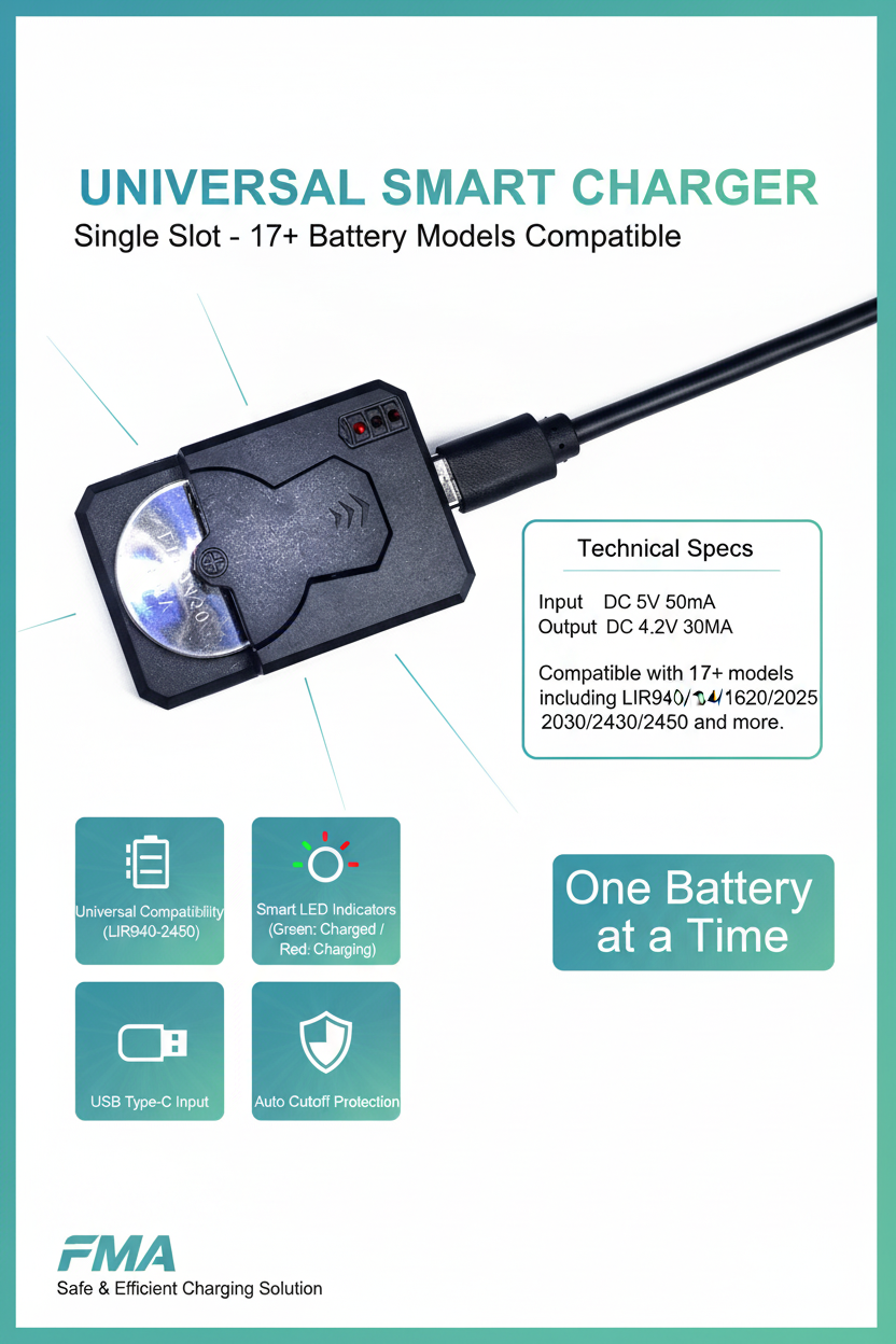 Universal Smart Charger Promotional Poster